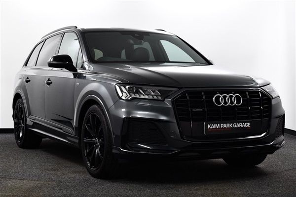 Grey Used 2022 Audi Q7 Black Edition SUV | £38,995 (Fair price) - Image 1/1