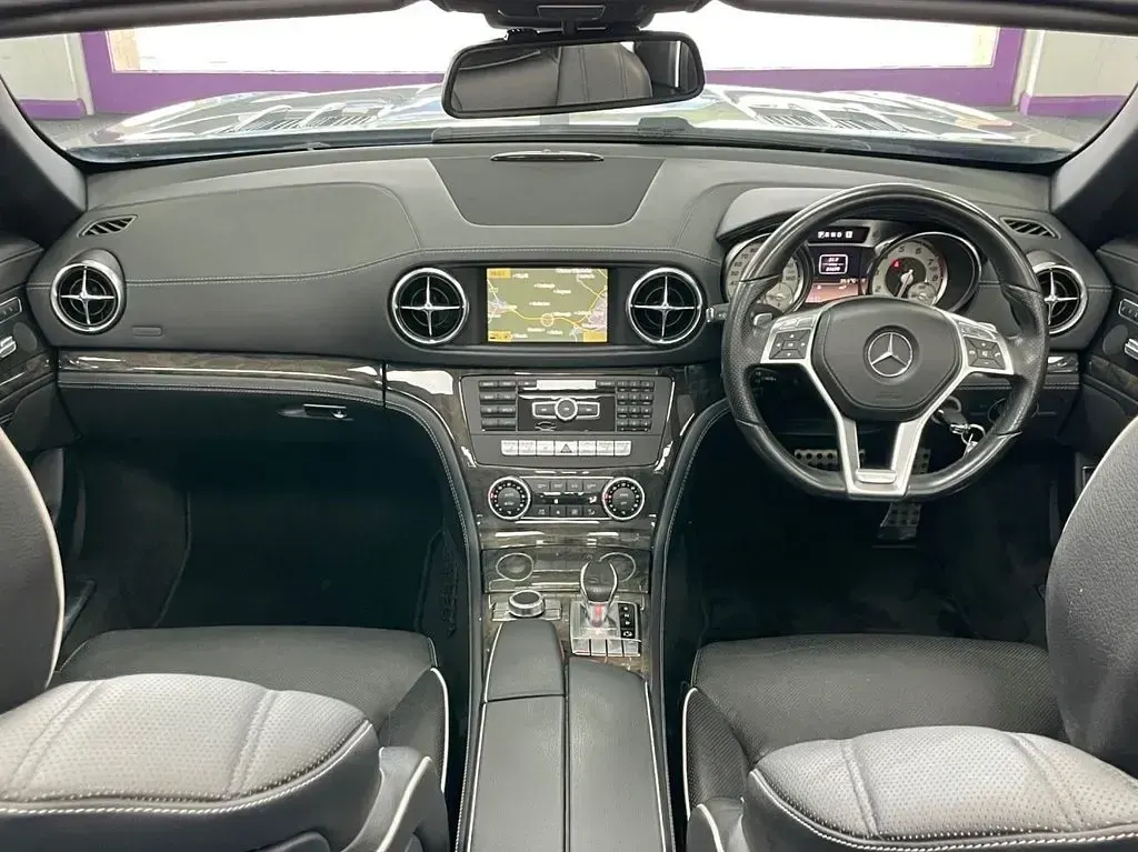 Used Mercedes SL350 2012 Silver Cabriolet