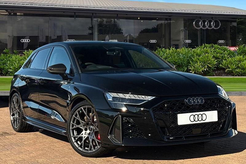 Black New 2025 Audi RS3 Black Edition Hatchback | £63,380 (Fair price) - Image 1/4