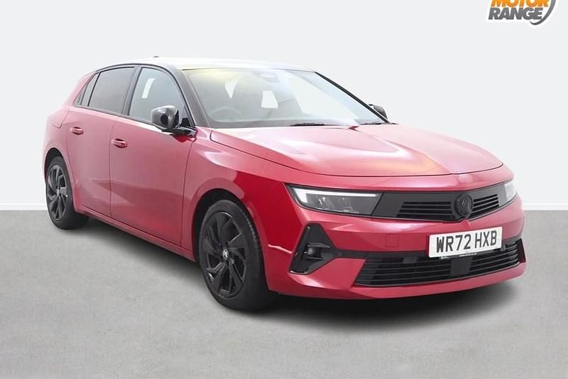 Used Vauxhall Astra GS Line 130 HP (95 kW) 2022 Red Hatchback