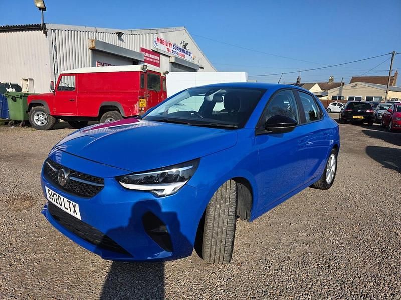 Used Vauxhall Corsa S 100 HP (73 kW) 2020 Blue Hatchback