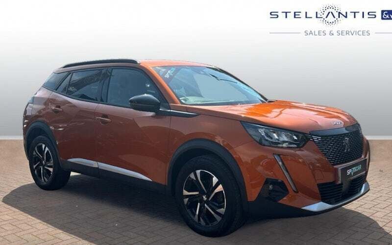 Orange Used 2022 Peugeot 2008 Allure Premium SUV | £14,487 (Good price) - Image 1/4