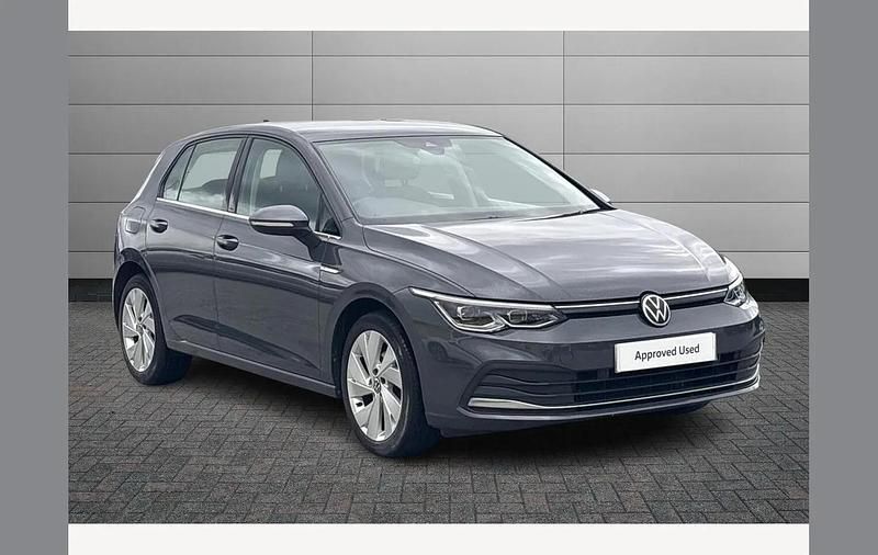 Used VW Golf VIII Style 150 HP (110 kW) 2020 Grey Hatchback