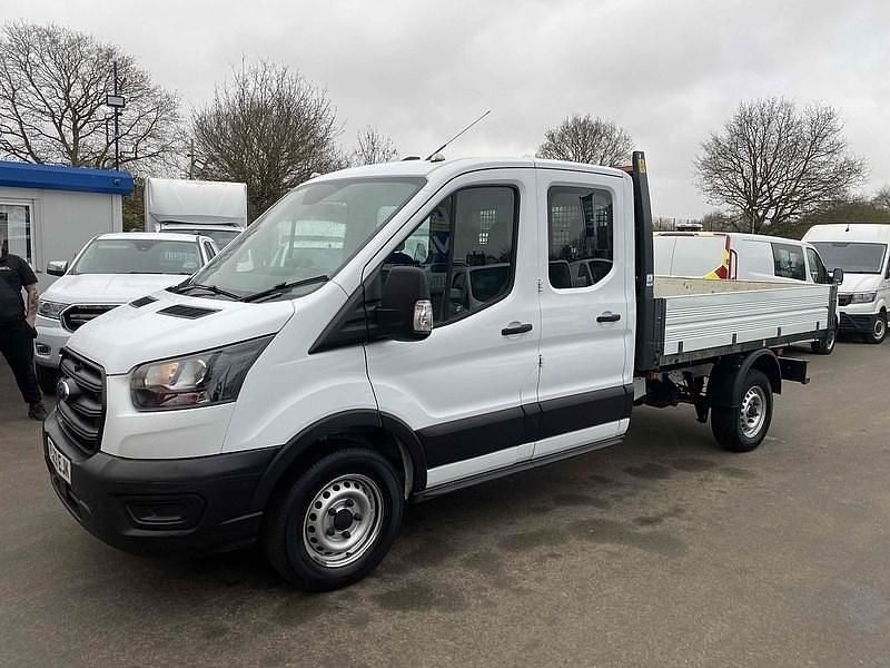 Used Ford Transit 130 HP (95 kW) 2023 White Cabriolet