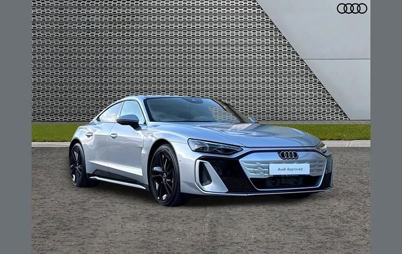 Silver Used 2024 Audi e-tron GT quattro Comfort Sedan | £74,995 - Image 1/4