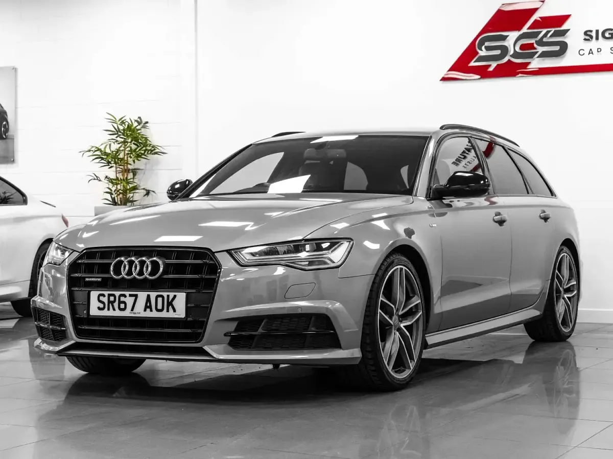 Used Audi A6 Black Edition 272 HP (200 kW) 2017 Grey Estate