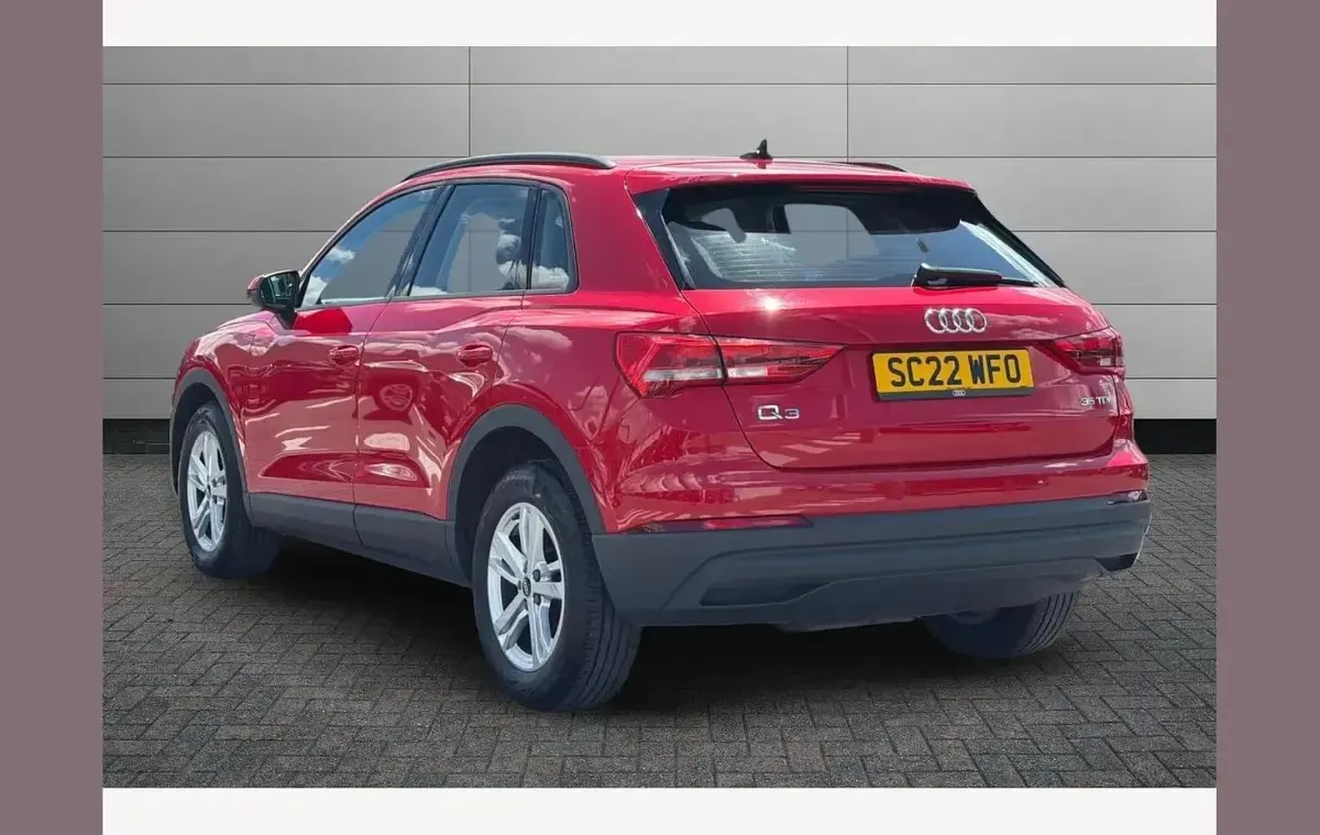 Used Audi Q3 Design 150 HP (110 kW) 2022 Tango red SUV