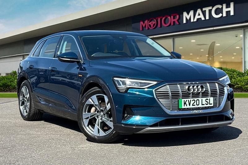 Blue Used 2020 Audi e-tron Sport SUV | £18,954 (Good price) - Image 1/4