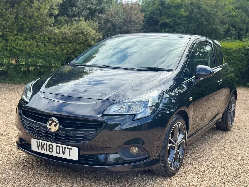 Used Vauxhall Corsa Edition 150 HP (110 kW) 2018 Black Hatchback