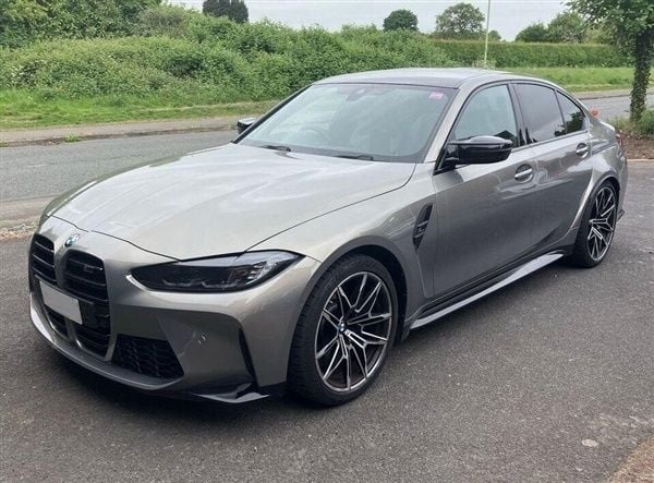 Grey Used 2022 BMW M3 Competition Edition Sedan | £57,993 (Fair price) - Image 1/1