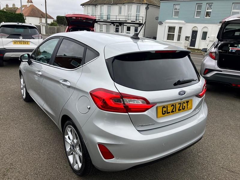Used Ford Fiesta Titanium X 2021 Silver Hatchback