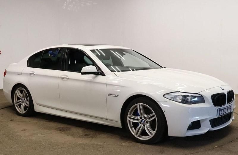 White Used 2010 BMW 530 M Sport Sedan | £6,300 (Fair price) - Image 1/3