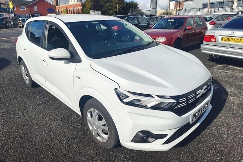 White Used 2023 Dacia Sandero Expression Hatchback | £11,495 (Good price) - Image 1/1