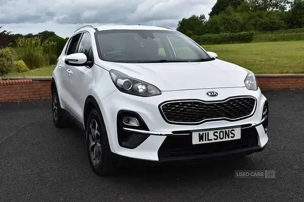 Used Kia Sportage 136 HP (100 kW) 2021 White SUV