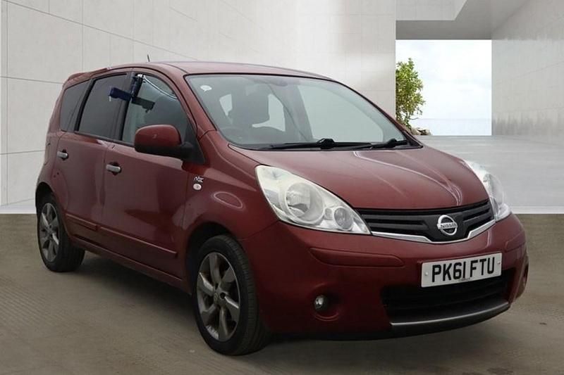 Used Nissan Note N-TEC 2011 Red Hatchback