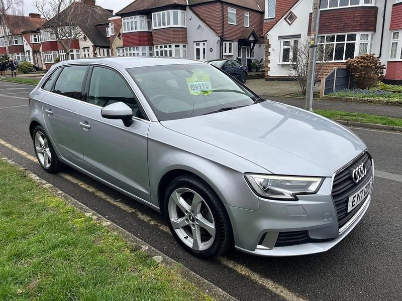 Used Audi A3 Sport 150 HP (110 kW) 2017 Silver Hatchback