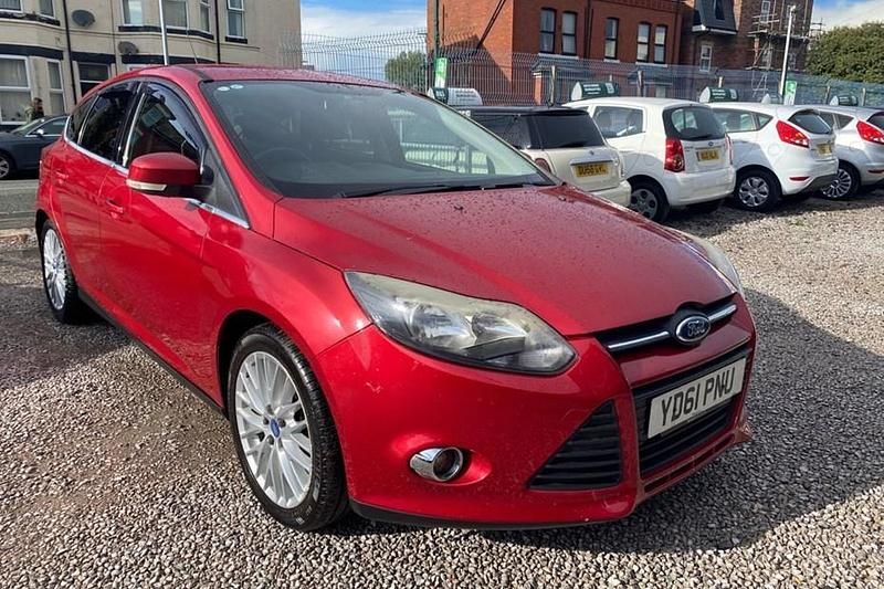 Red Used 2011 Ford Focus Zetec Hatchback | £2,295 (Fair price) - Image 1/1