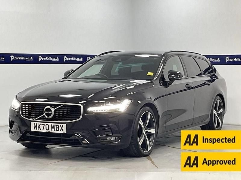 Black Used 2020 Volvo V90 R-Design Estate | £18,740 (Fair price) - Image 1/3