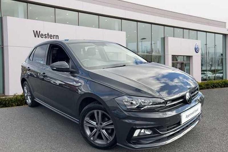 Grey Used 2021 VW Polo R-line Hatchback | £16,999 (Expensive) - Image 1/4