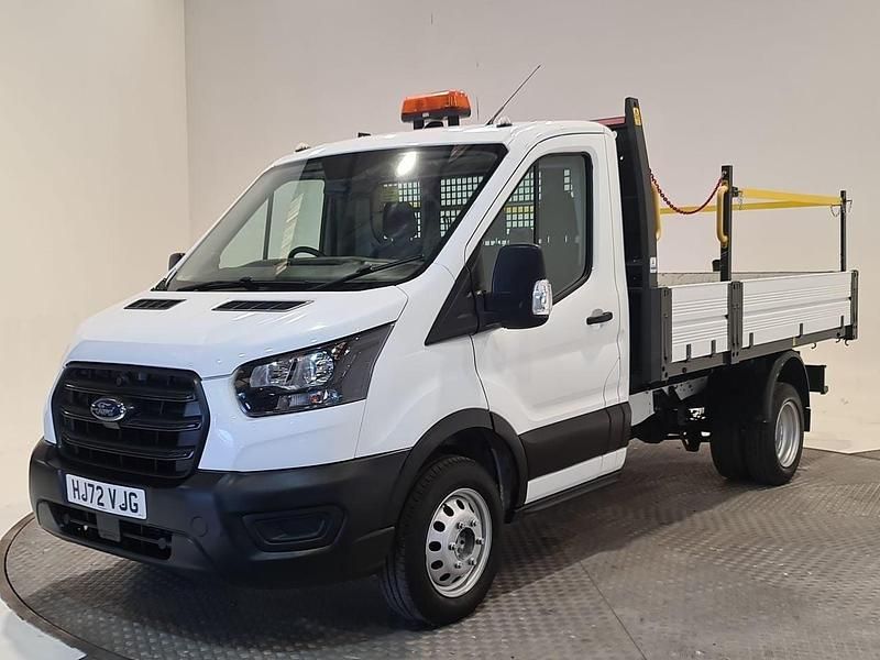 Used Ford Transit 130 HP (95 kW) 2022 White Cabriolet