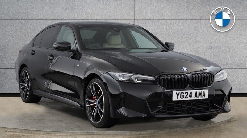 Black Used 2024 BMW 330e M Sport | £35,650 (Super price) - Image 1/4