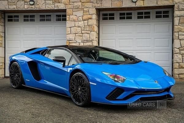 Used Lamborghini Aventador 740 HP (544 kW) 2021 Blue Cabriolet
