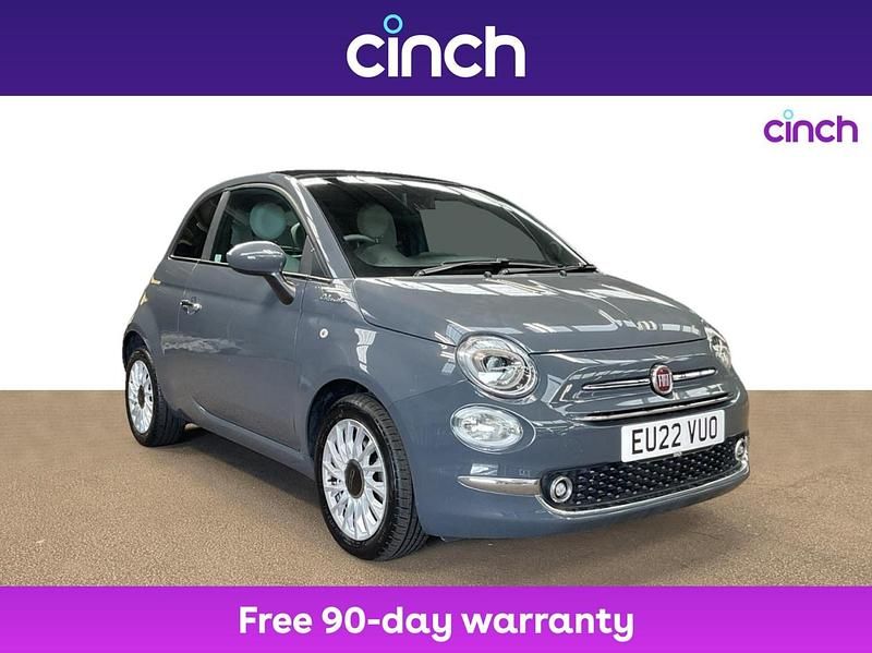 Grey Used 2022 Fiat 500 Dolcevita Hatchback | £10,299 (Fair price) - Image 1/3