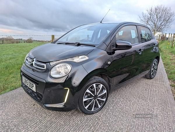 Used Citroën C1 Feel 68 HP (50 kW) 2015 Black Hatchback