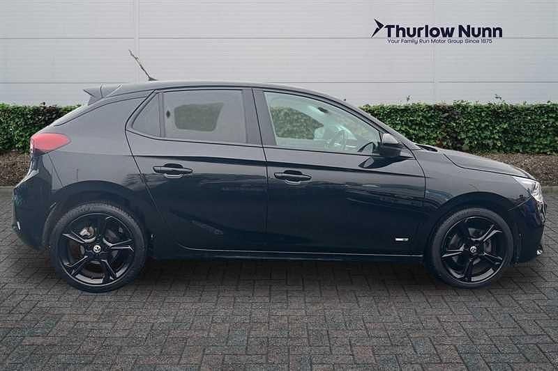 Used Vauxhall Corsa 100 HP (73 kW) 2021 Black Hatchback