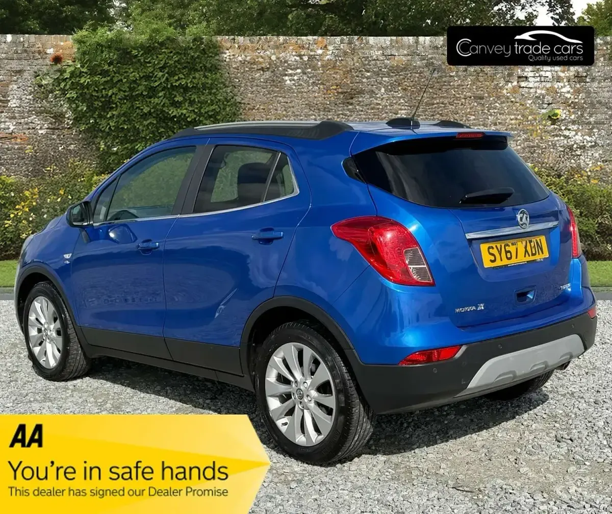 Used Vauxhall Mokka X Elite 140 HP (102 kW) 2017 Blue SUV