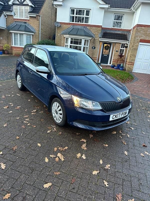 Blue Used 2017 Skoda Fabia Hatchback | £3,999 (Good price) - Image 1/4