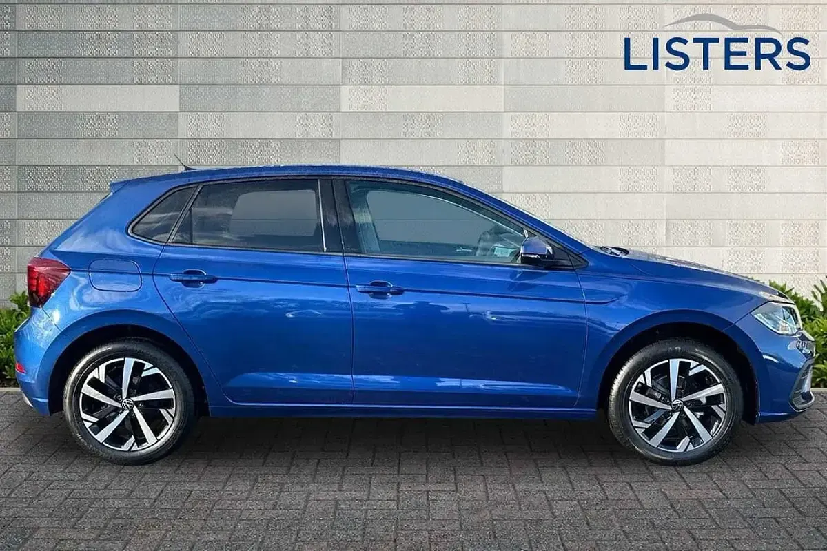 Used VW Polo Match 95 HP (69 kW) 2025 Reef blue Hatchback