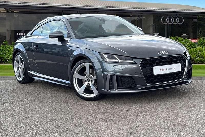 Grey Used 2021 Audi TT S-Line Coupe | £26,690 (A bit pricey) - Image 1/4