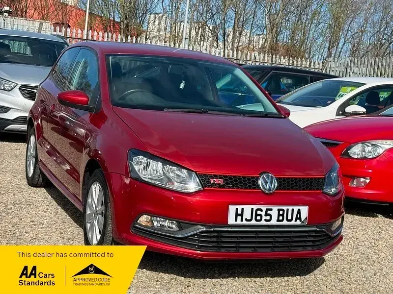 Used VW Polo SE 2015 Red Hatchback