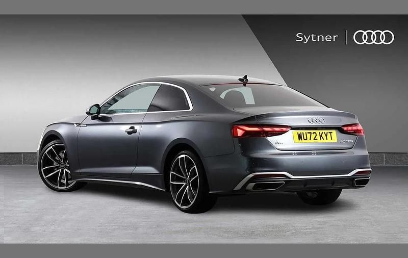 Used Audi A5 S-Line 200 HP (147 kW) 2022 Grey Coupe