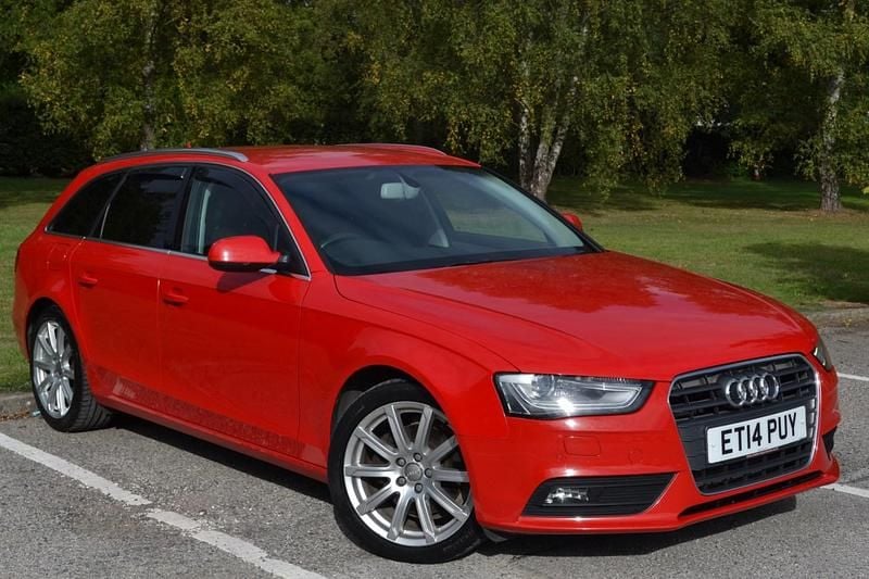 Red Used 2014 Audi A4 Estate | £5,995 (Fair price) - Image 1/3