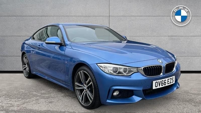 Used BMW 420 M Sport 187 HP (137 kW) 2016 Blue Coupe