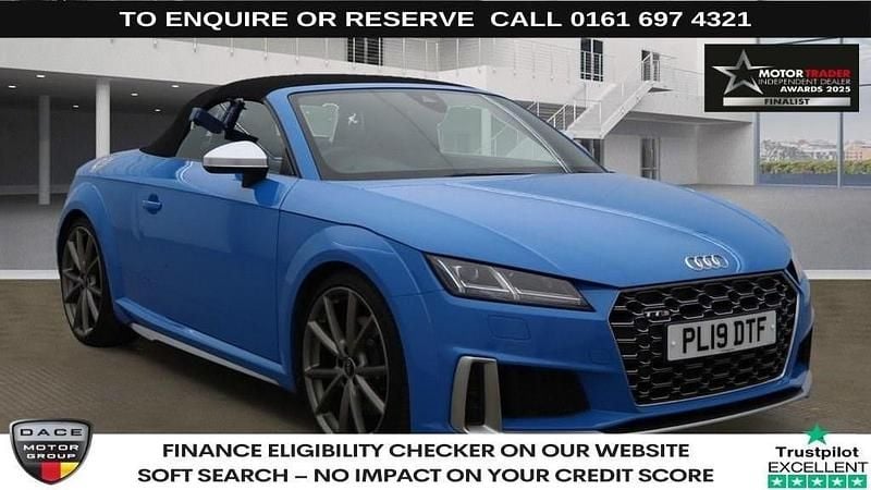 Blue Used 2019 Audi TT Roadster Basis Cabriolet | £21,470 (Good price) - Image 1/3