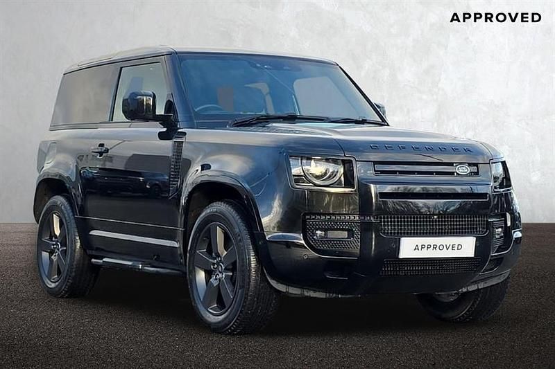 Santorini black Used 2023 Land Rover Defender HSE Dynamic Estate | £60,395 (Super price) - Image 1/4