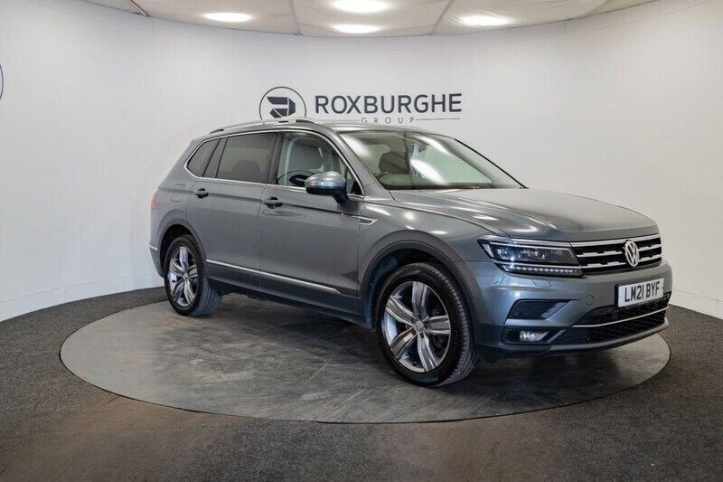 Grey Used 2021 VW Tiguan Allspace SEL SUV | £18,750 (Super price) - Image 1/4