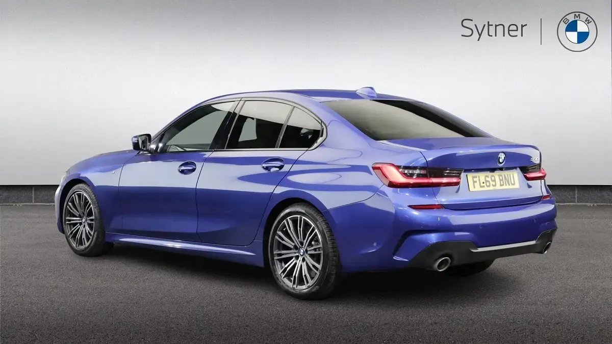 Used BMW 330 M Sport 254 HP (186 kW) 2019 Blue Sedan