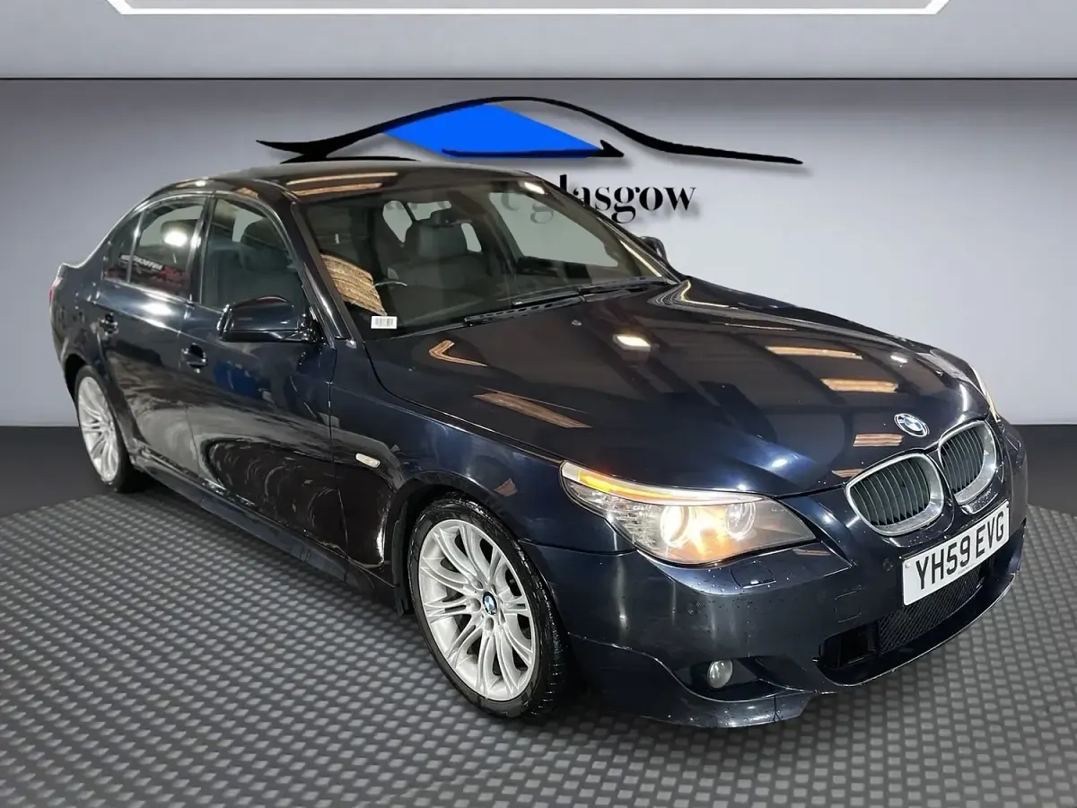 Used BMW 520 M Sport 2009 Black Sedan