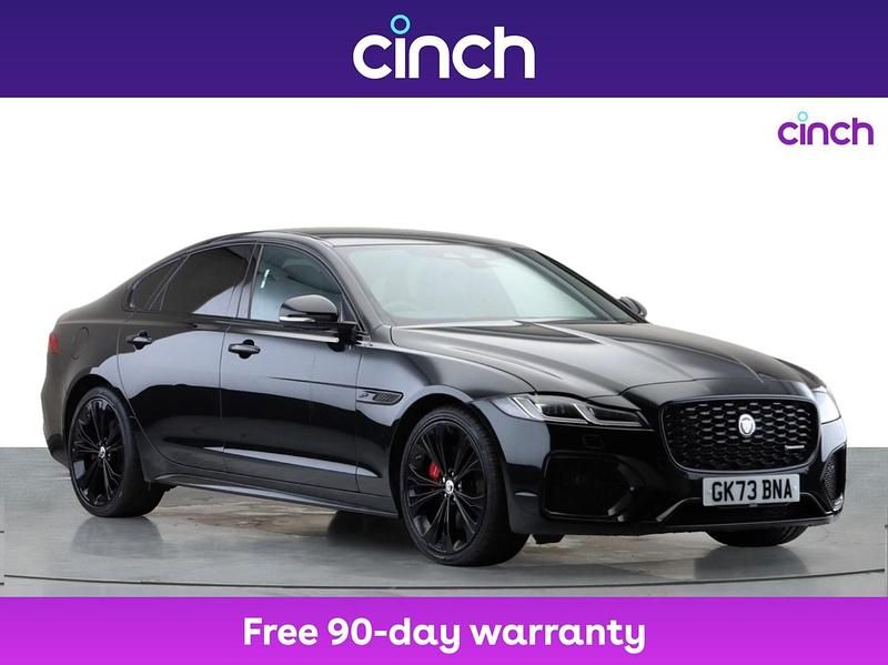 Black Used 2024 Jaguar XF R-Dynamic Sedan | £27,999 - Image 1/3