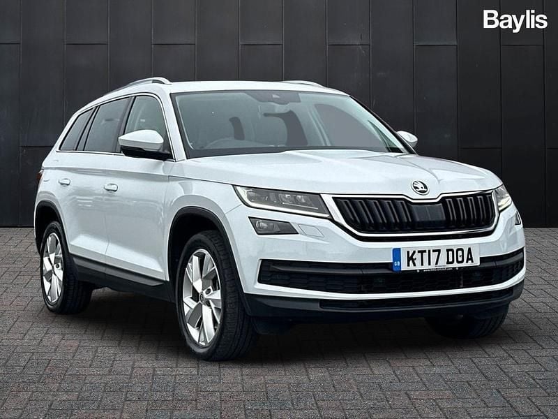 White Used 2017 Skoda Kodiaq SUV | £18,671 (Fair price) - Image 1/3
