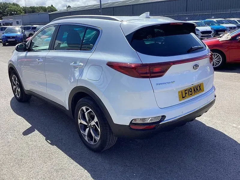 Used Kia Sportage 136 HP (100 kW) 2019 White SUV