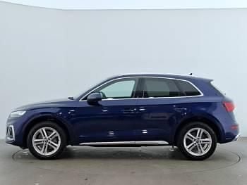Used Audi Q5 S-Line 204 HP (150 kW) 2022 Blue SUV