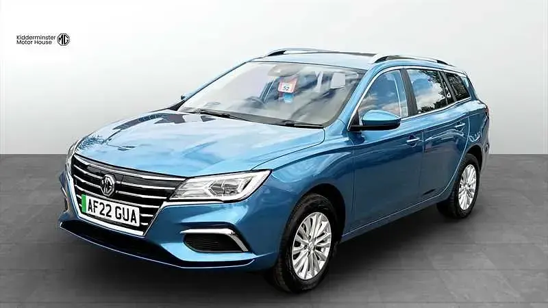 Used MG MG5 EV Exclusive 114 kW (156 HP) 2022 Blue Estate