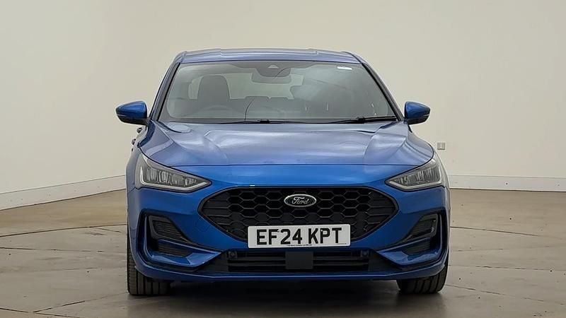 Blue Used 2024 Ford Focus ST-Line X Hatchback | £20,770 (A bit pricey) - Image 1/4