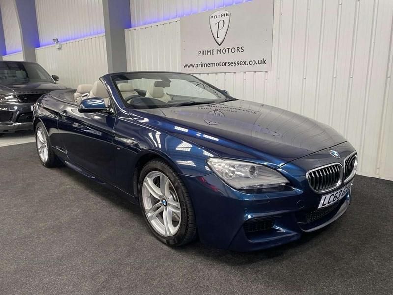 Blue Used 2013 BMW 640 Cabriolet M Sport Cabriolet | £13,749 (Good price) - Image 1/4