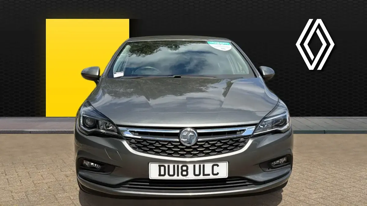 Used Vauxhall Astra 100 HP (73 kW) 2018 Grey Hatchback